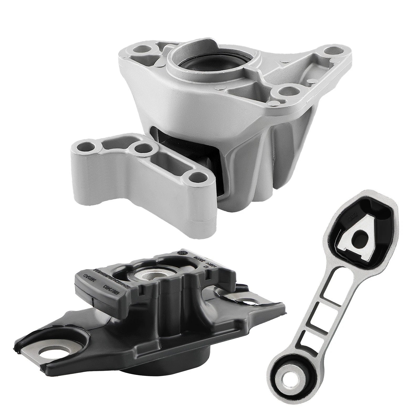 Engine Motor & Trans Mount Kit for Fiat 500 L4 1.4L (2012–2018) 68073-029AC A5645