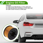 Engine Oil Filter No.XS7Q6744AA for Ford Transit Mk6 (2000–2006)