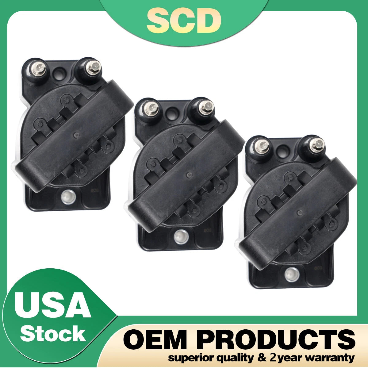 3 Ignition Coils for Buick Cadillac Chevrolet Oldsmobile Pontiac (DR39)