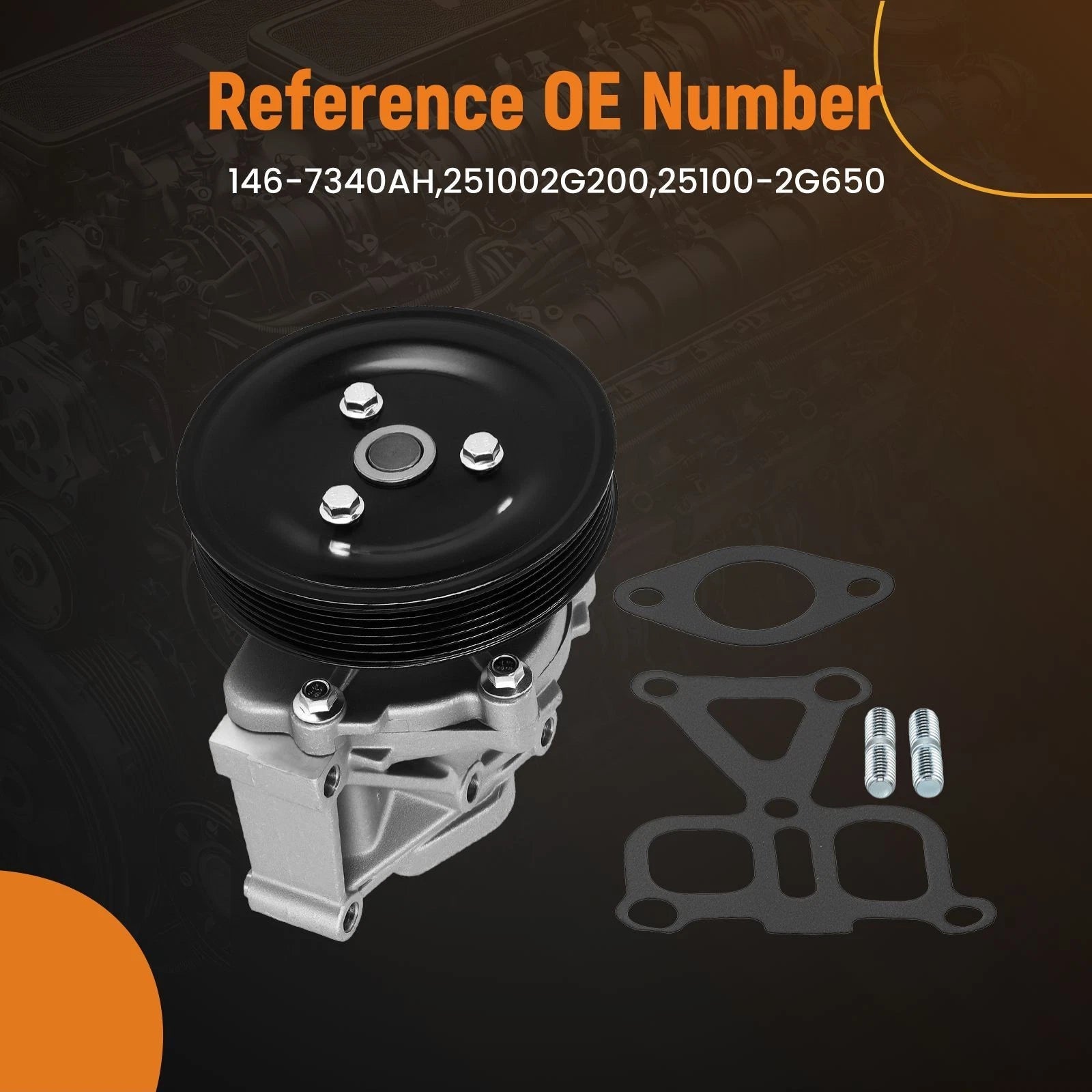 Cooling Water Pump for Kia Optima Forte (2006-2013)