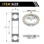 Deep Groove Ball Bearing P5 for Scooter Skateboard Wheel (6919ZZ)