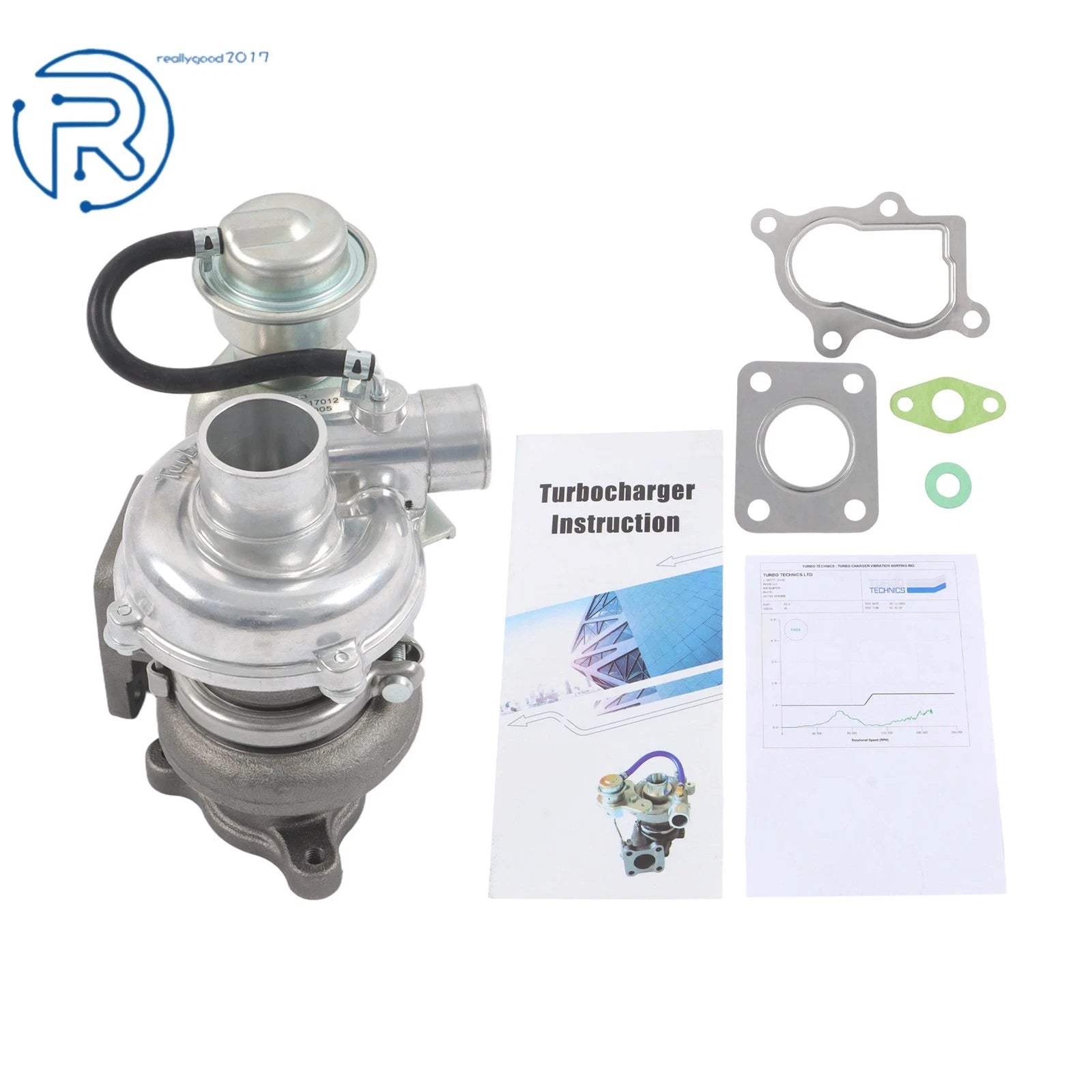 Turbocharger for Kubota KX040-4 KX057-4 KX161 (2015–2023) 1J807-17012