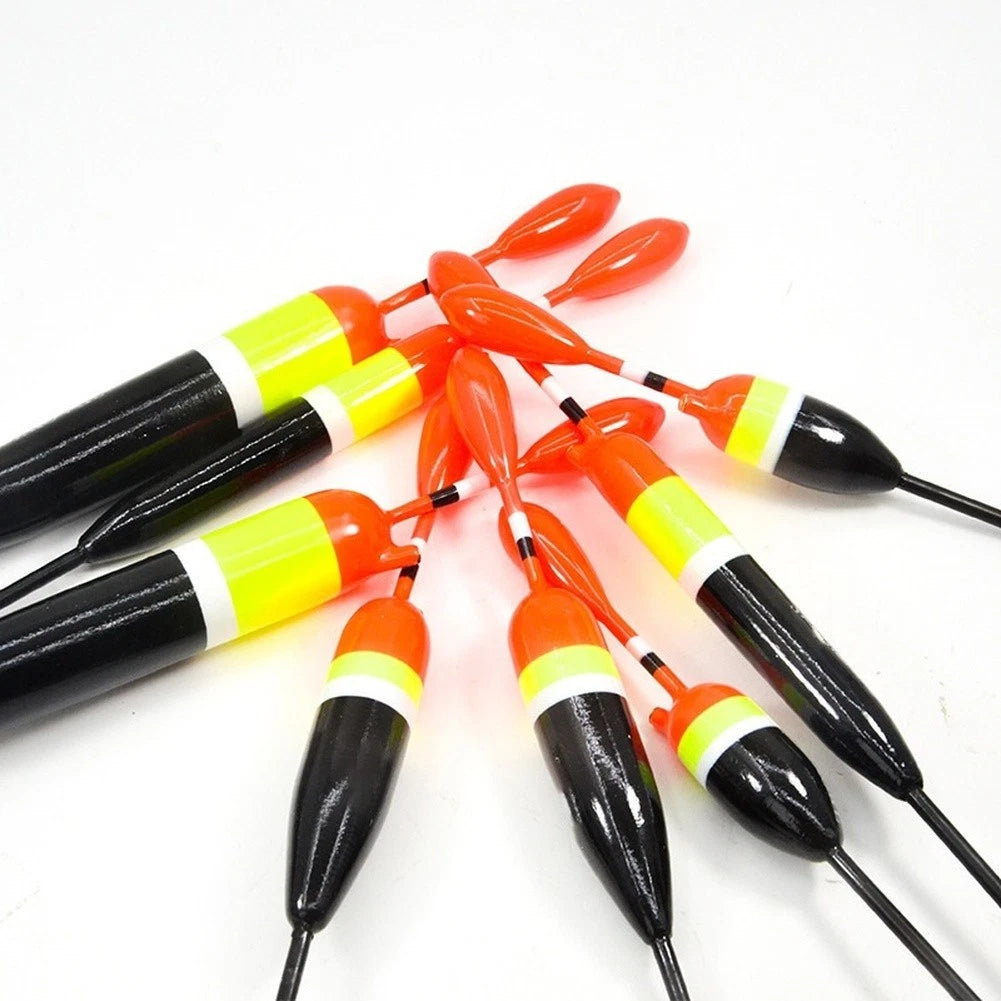 Set of 5 Vertical Fishing Floats for Sea Rod Applications