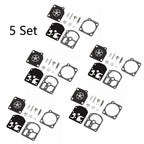 Set of 5 Carburetor Carb Kits for Stihl 009 010 011 012 (ZAMA C1S-S1A RB-11)