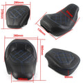Blue Driver Passenger Seat for Harley Touring CVO Road Street Glide (2009-2023)
