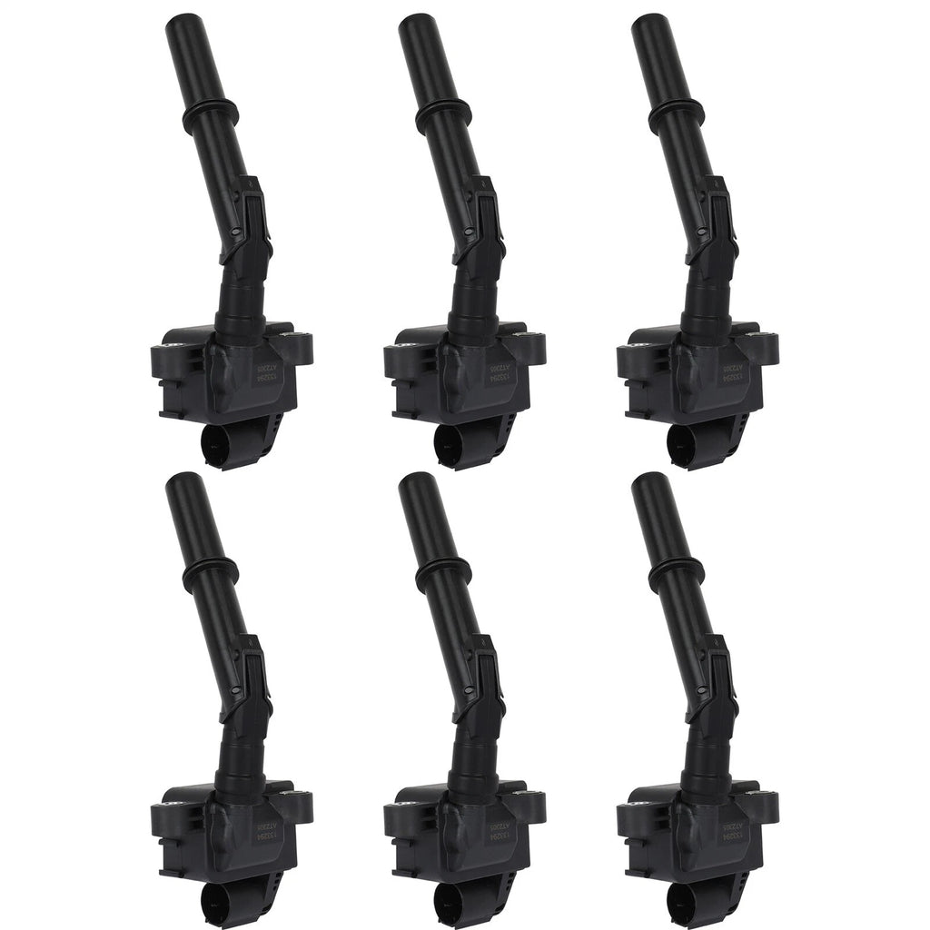 Set of 6 Ignition Coils for Mercedes Benz C300 C350 E350 GLE350 SLK350 E550