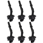Set of 6 Ignition Coils for Mercedes Benz C300 C350 E350 GLE350 SLK350 E550