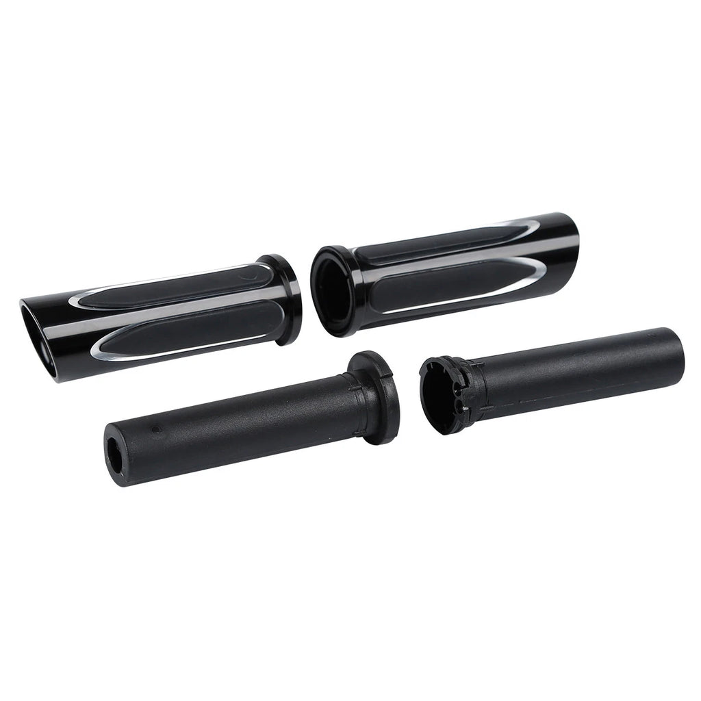 1" 25mm Handlebar Hand Grips for Harley Chopper, Honda, Suzuki, Kawasaki, Yamaha