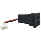 LED USB-A 5V 2.1A Fast Charger Upgrade Kit for Transporter T5 (2003–2010)