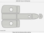 EVA Foam Pads for Yamarin 5150 Bowrider (2000)