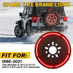 LED Third Brake Light for Jeep Wrangler (1986–2021)