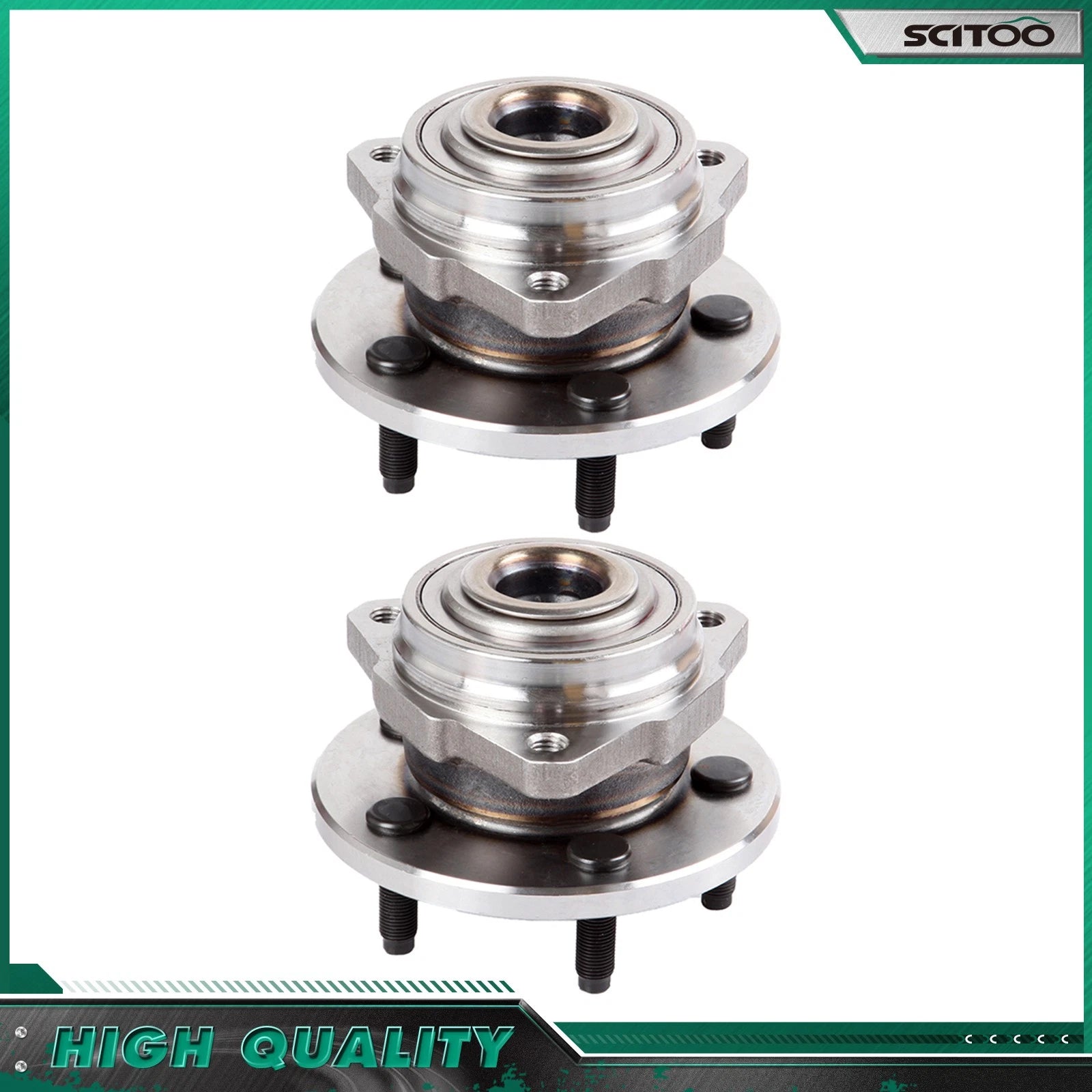 2X Front Wheel Bearings for Jeep Liberty Limited (2002–2007)