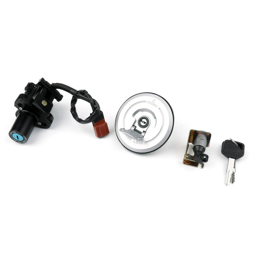 Fuel Gas Cap Ignition Switch Seat Lock Set for Honda CB500R/X/F (2013–2015)