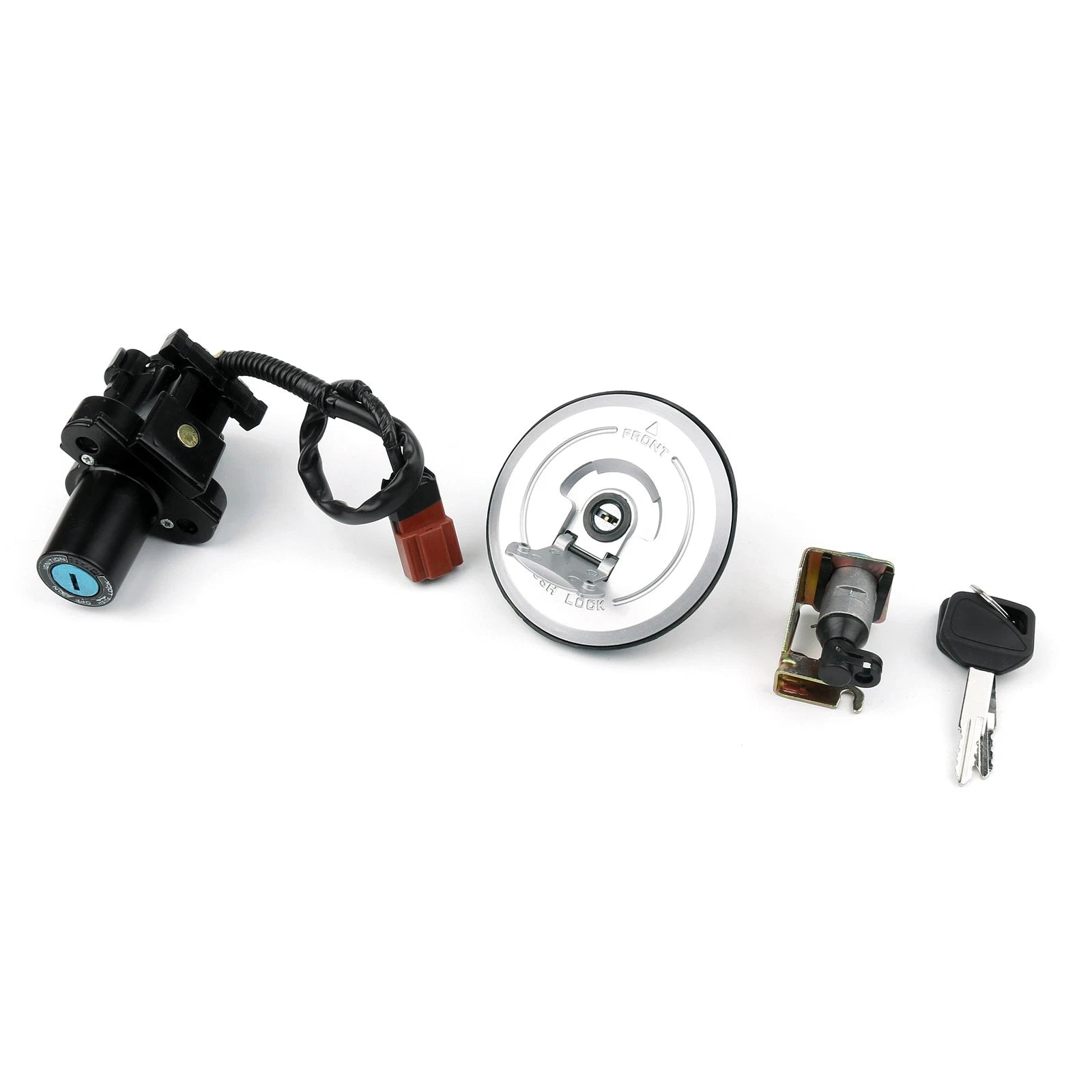 Fuel Gas Cap Ignition Switch Seat Lock Set for Honda CB500R/X/F (2013–2015)