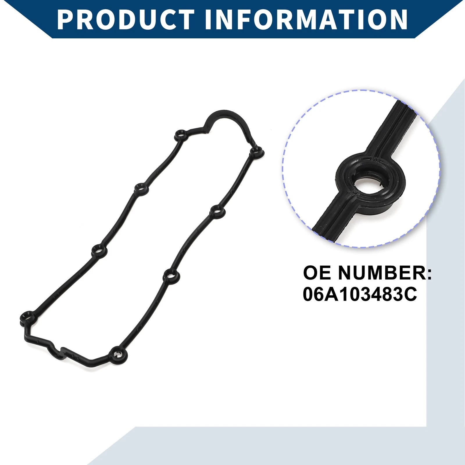 Valve Cover Gasket No. 06A103483C for Seat Ibiza (2000–2009)