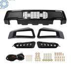 Steel Black Front Bumper with LED Lights for Ford F-150 (2021–2023)