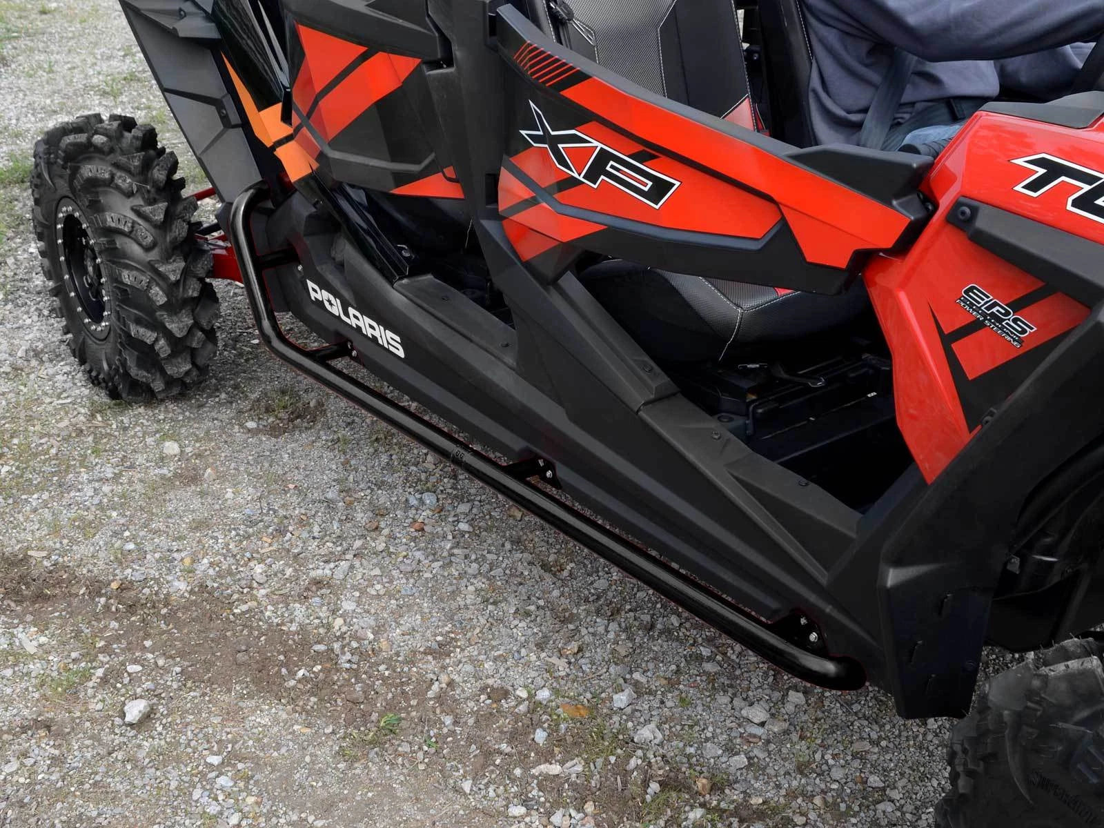 SuperATV Rock Sliding Nerf Bars for Polaris RZR XP 4 1000 (2014–2023)