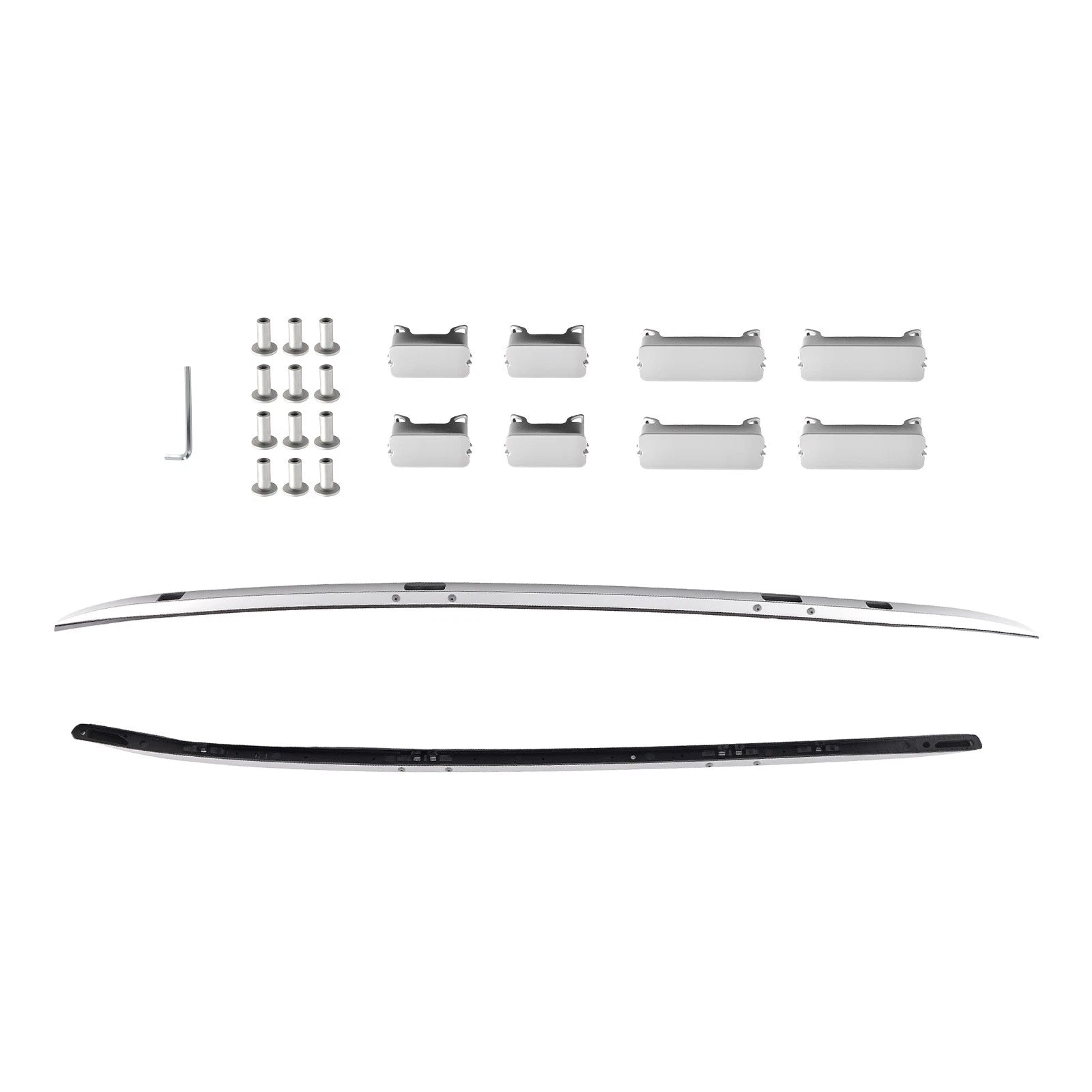 Roof Rack Side Rails for Honda CR-V 2017–2022, Silver, 165lbs Capacity