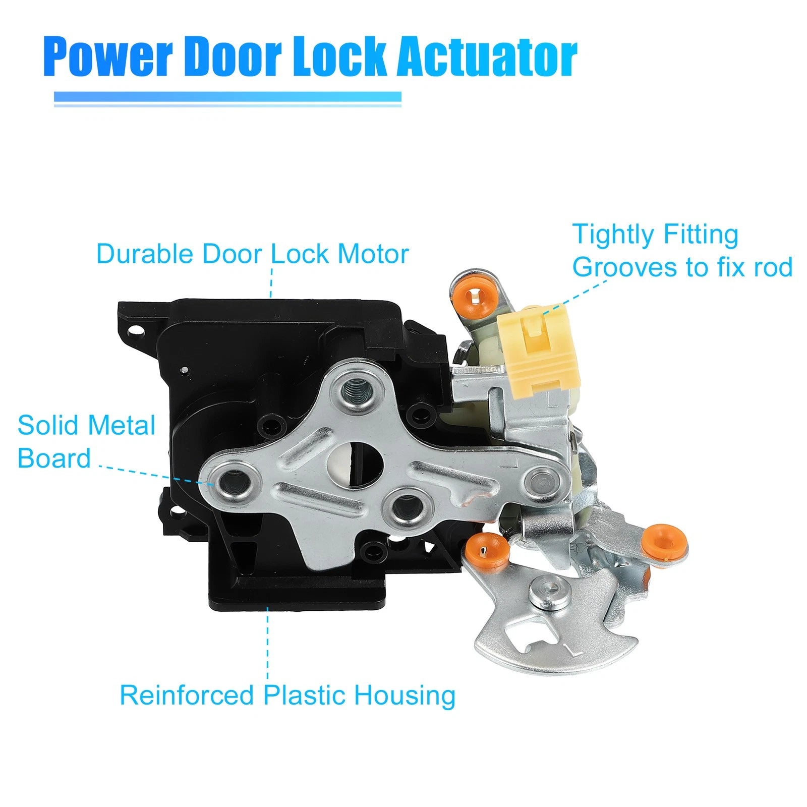 Front Left Power Door Lock Actuator Motor 15111447 for Chevy GMC 
