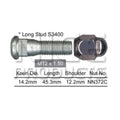 Wheel Studs & Nuts Set of 6 for Toyota Landcruiser (1981–1990)