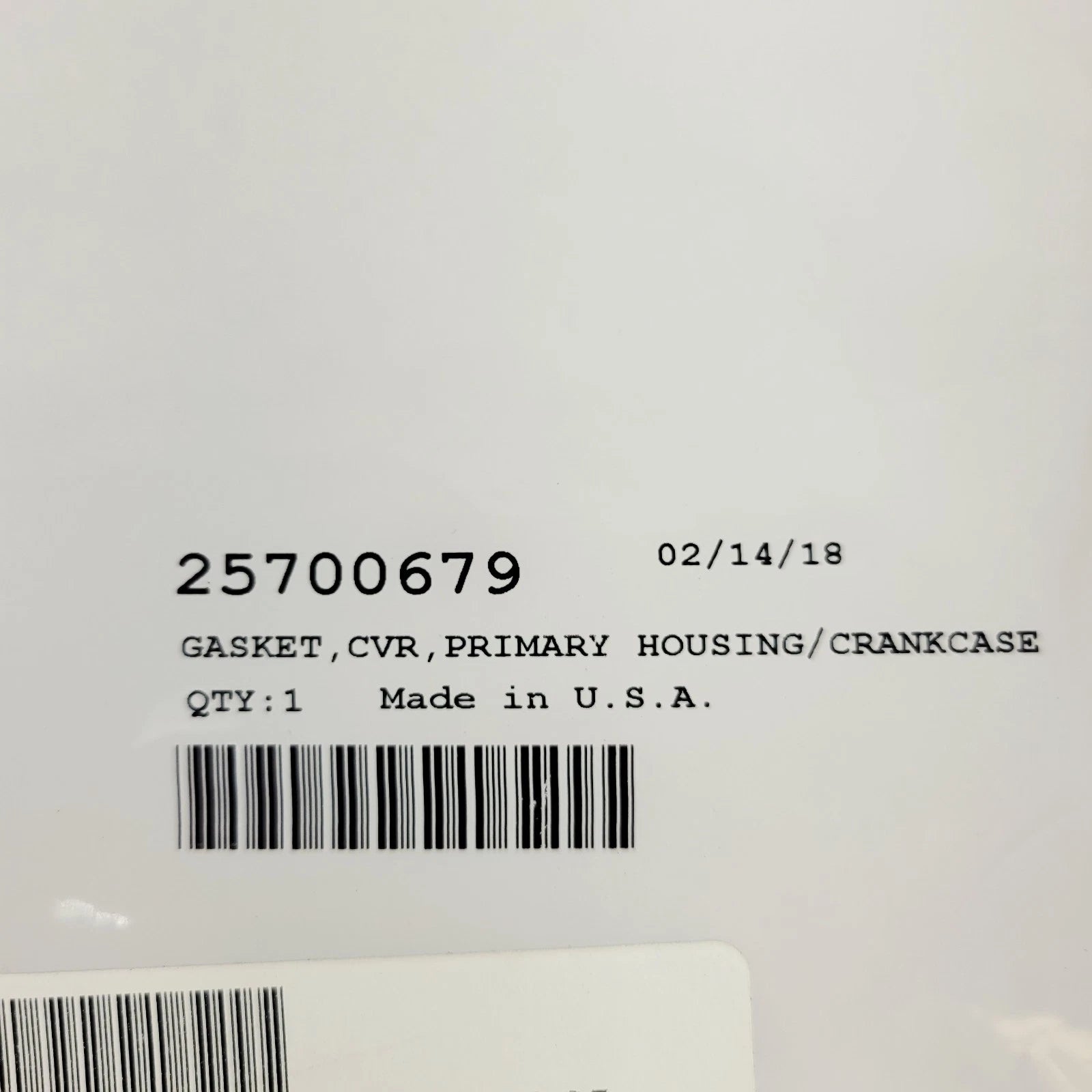 Primary Housing to Case Gasket for Harley-Davidson (2017–Present)