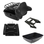 Trunk Backrest Mount Rack Plate for Harley Street Glide (2014–2026)