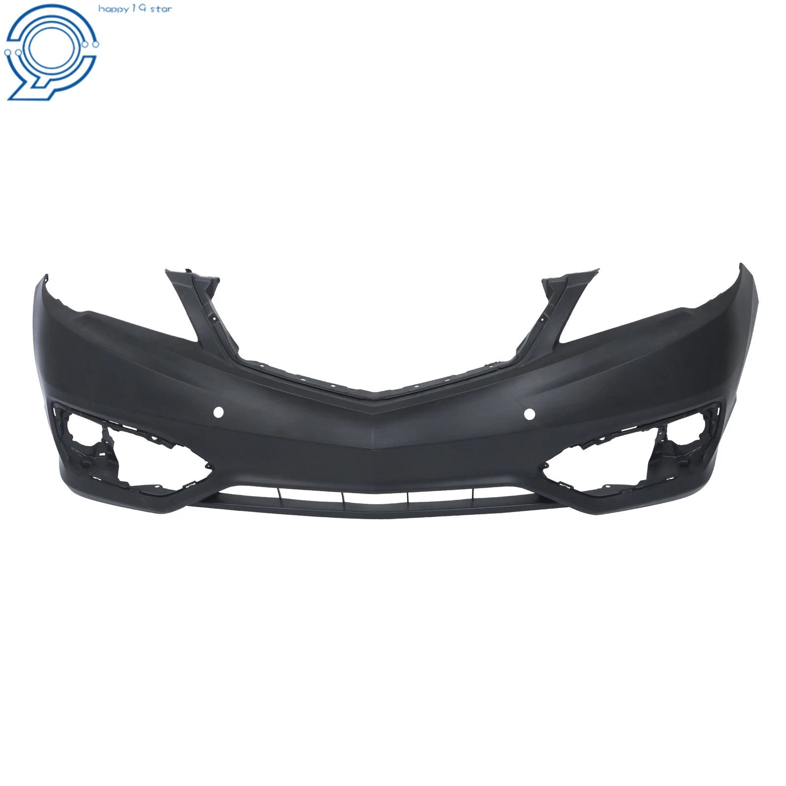 Primed Front Bumper Cover for Acura RDX (2016-2018) with Parking Sensor Hole