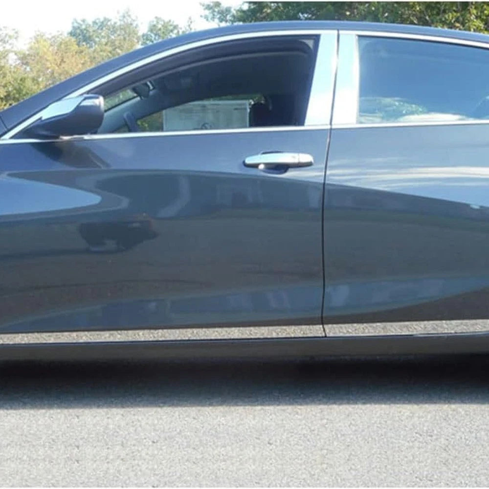 Luxury FX Stainless Steel Lower Rocker Panel Set for Chevy Malibu (2016–2023)