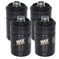 Set of 4 Wix 57561 Engine Oil Filter Kits for (Spin-On)