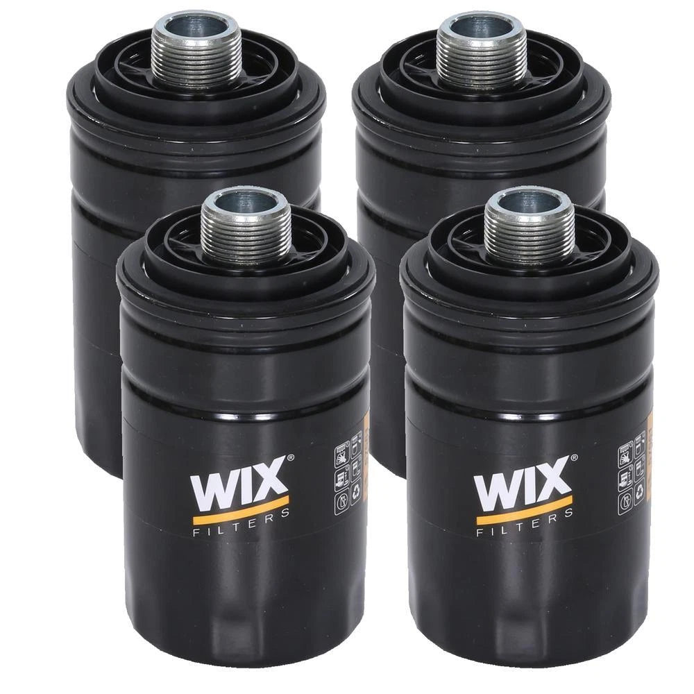 Set of 4 Wix 57561 Engine Oil Filter Kits for (Spin-On)