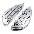 CNC Stretched Driver Floorboard for Harley Touring/Softail/Dyna (2014–2023)