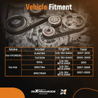 Timing Belt Kit & Water Pump for Hyundai Elantra, Kia Soul (2006–2012)