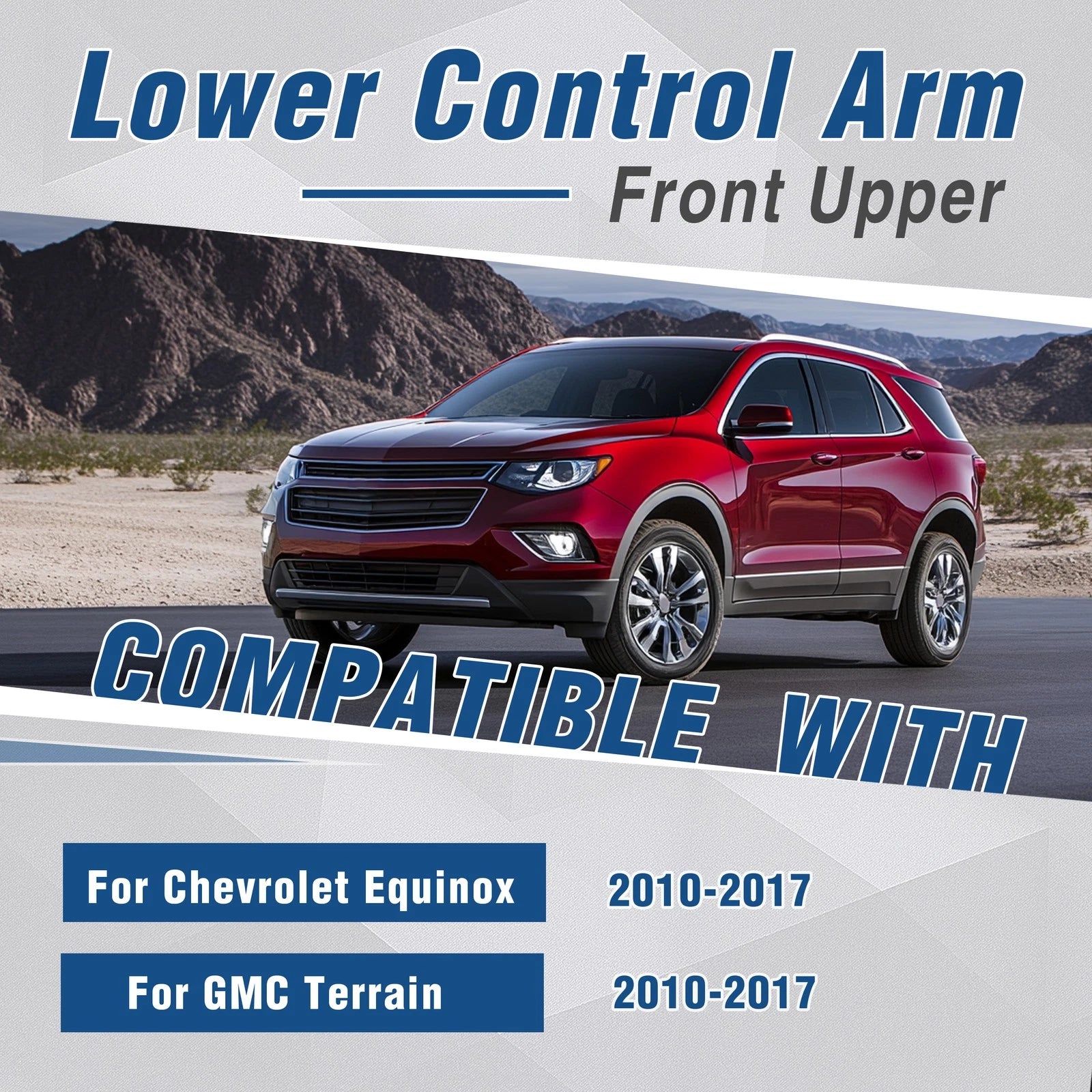 Front Lower Control Arm w/ Ball Joint Sway Bar Kit for Equinox Terrain (2010–2017)