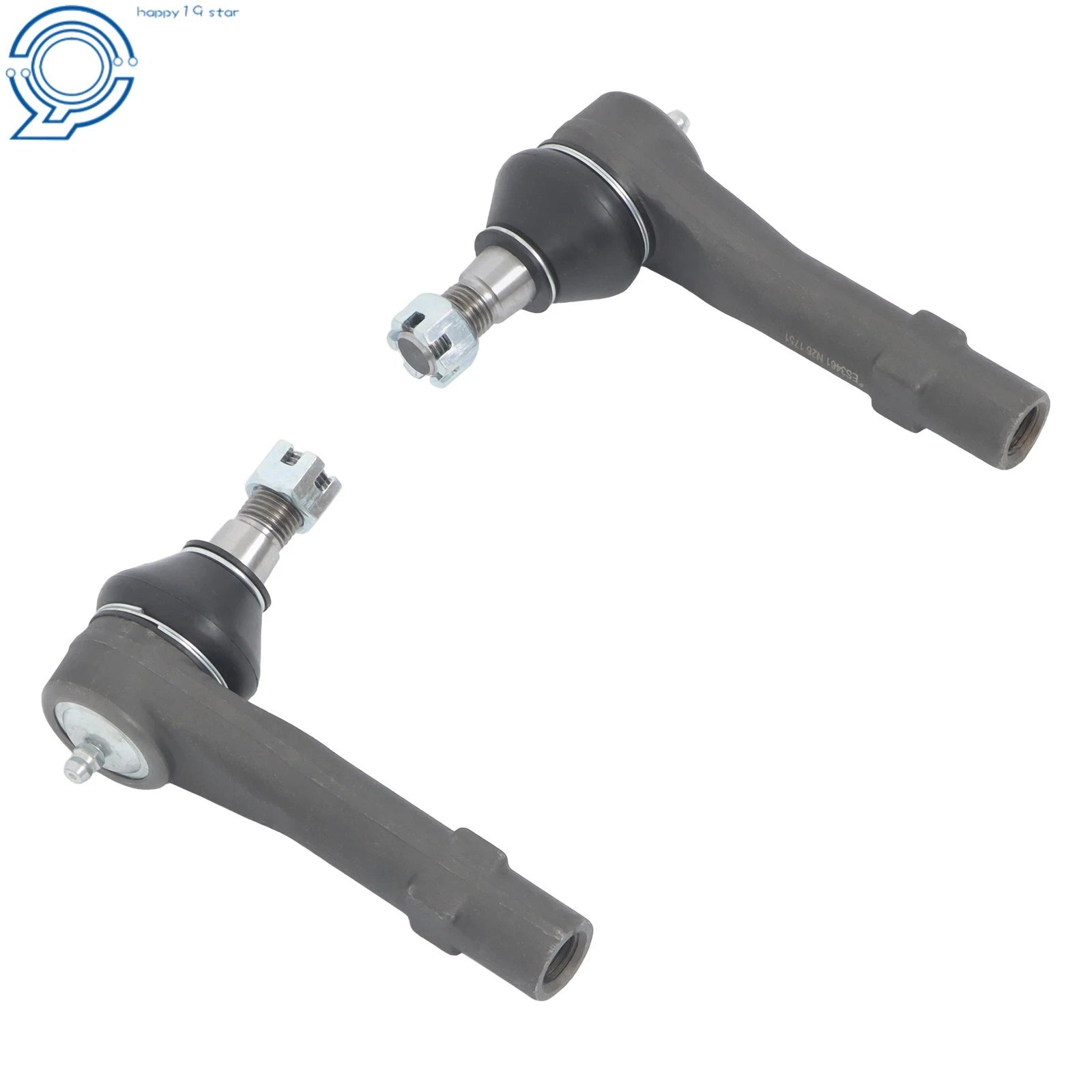 Set of 10 Front Control Arm Ball Joints & Tie Rods for Mazda B4000 (1998-2003)