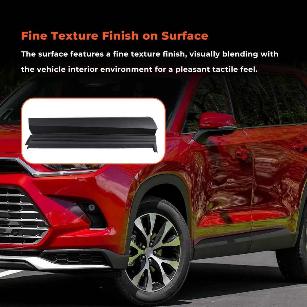Front Left Plastic Body Side Moulding for Toyota Grand Highlander (2024–2025)