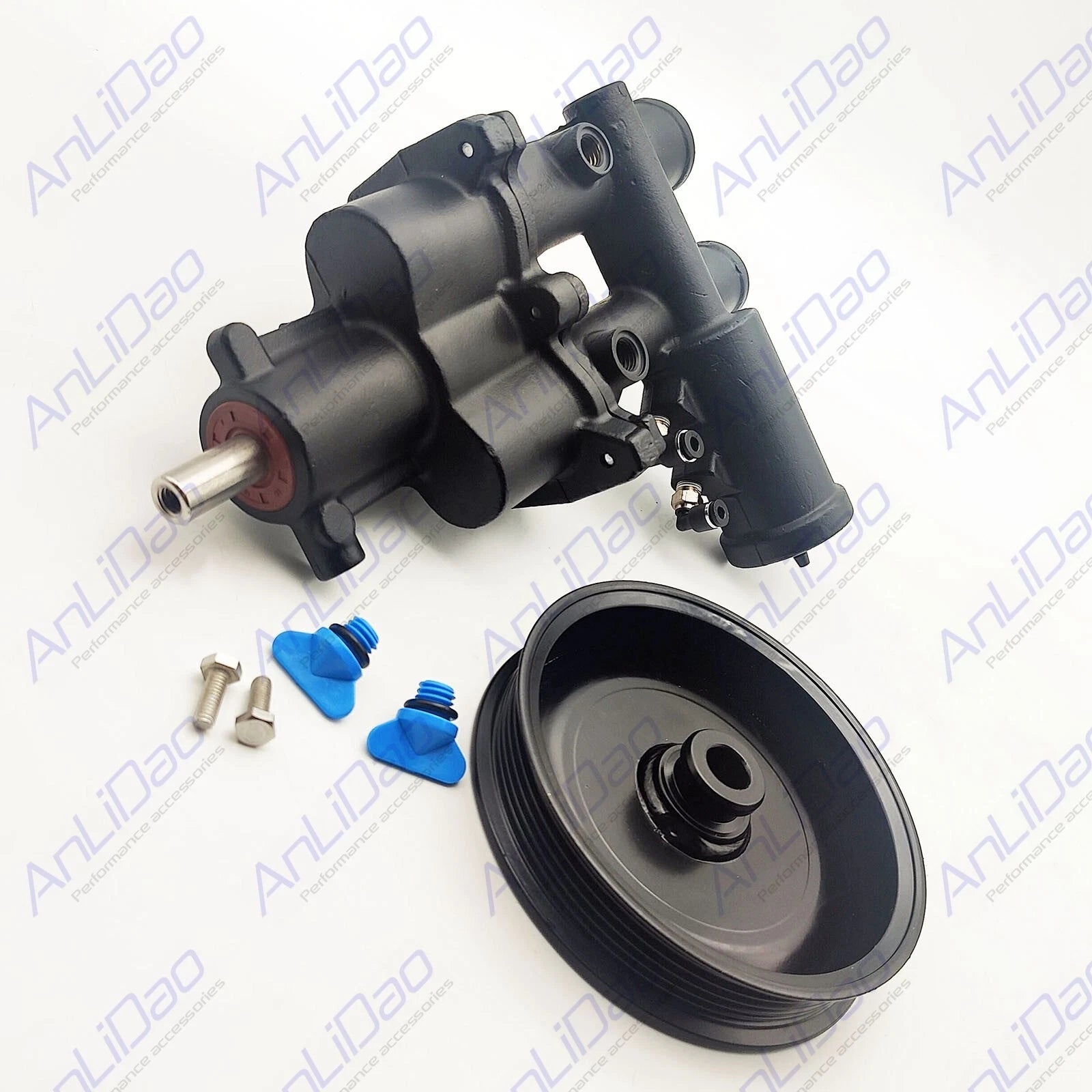 Sea Water Pump with Pulley for MerCruiser (46-8M0139996, 46-8M0137217, 46-8M0122657)