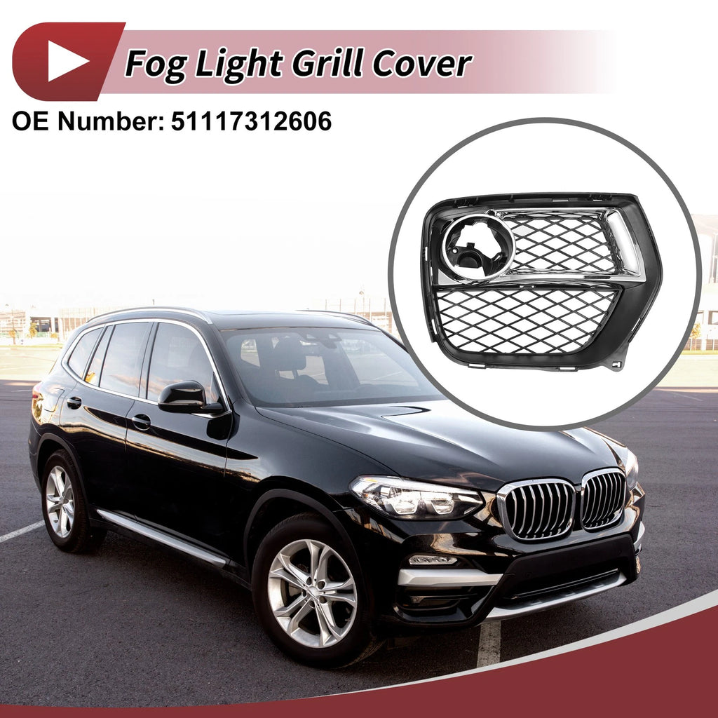 1 Pc Fog Light Grill for BMW X6 (2012–2014) No. 51117312606