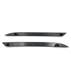 Black Smoked Rear Bumper Reflectors for Ford Mustang