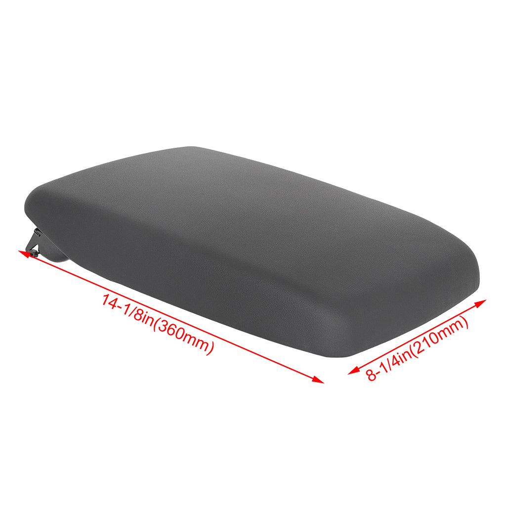 Leather Armrest Console Lid Cover for Toyota Highlander (2008–2014)