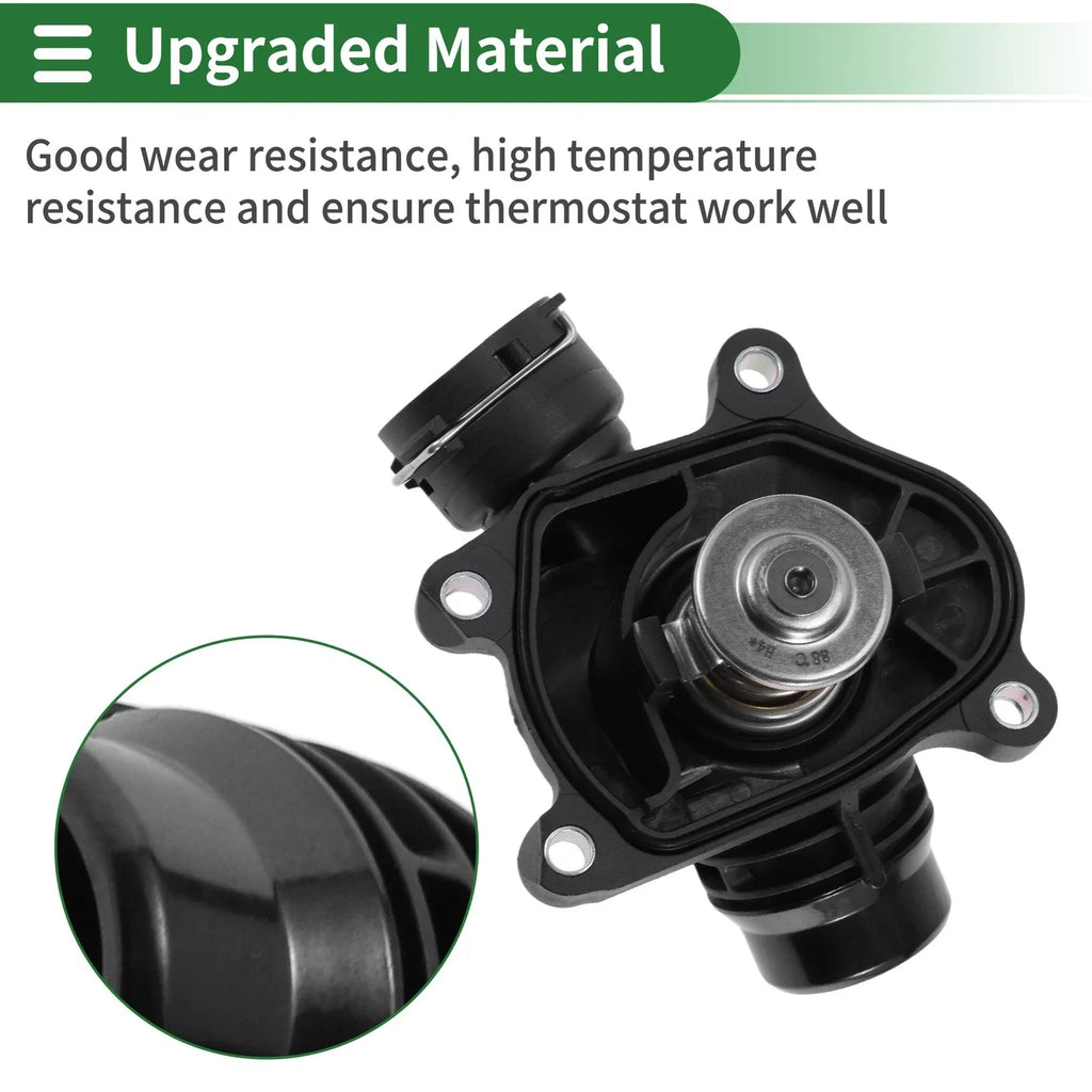 Engine Coolant Thermostat Housing Assembly for BMW 328i 128i Z4 X3 X5 335i