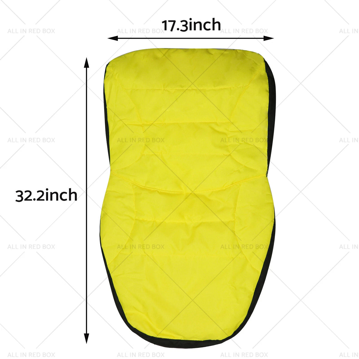 18" Tractor Seat Cover for John Deere LP95233 (Fits Large Compact Utility)