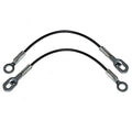Set of 2 Rear Tailgate Cables Straps for Chevy GMC C/K 1500 2500 3500 (1988–2002)