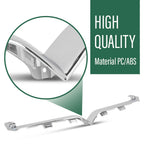 Front Upper Bumper Grille Trim for Tesla Model S (2016–2021) Silver
