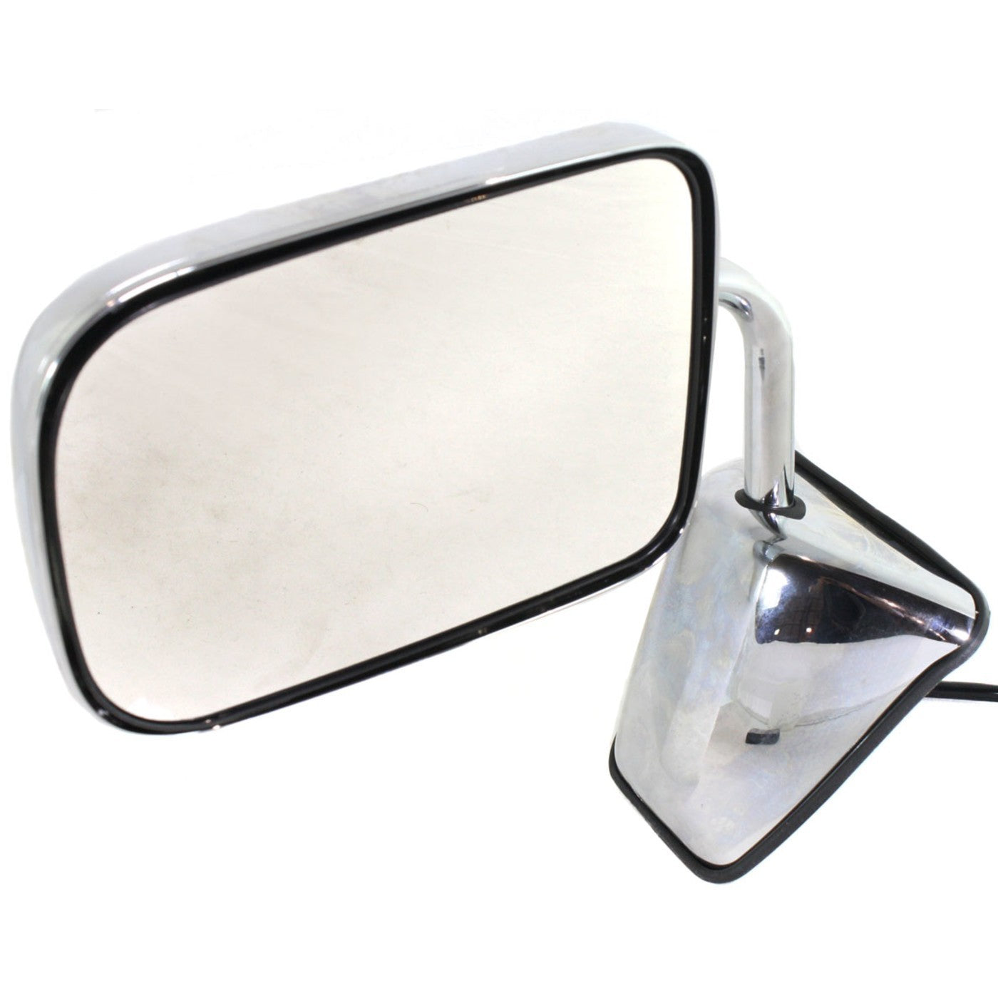 Power Mirror for Dodge Ramcharger (1988–1993) Manual Folding Chrome Front Left