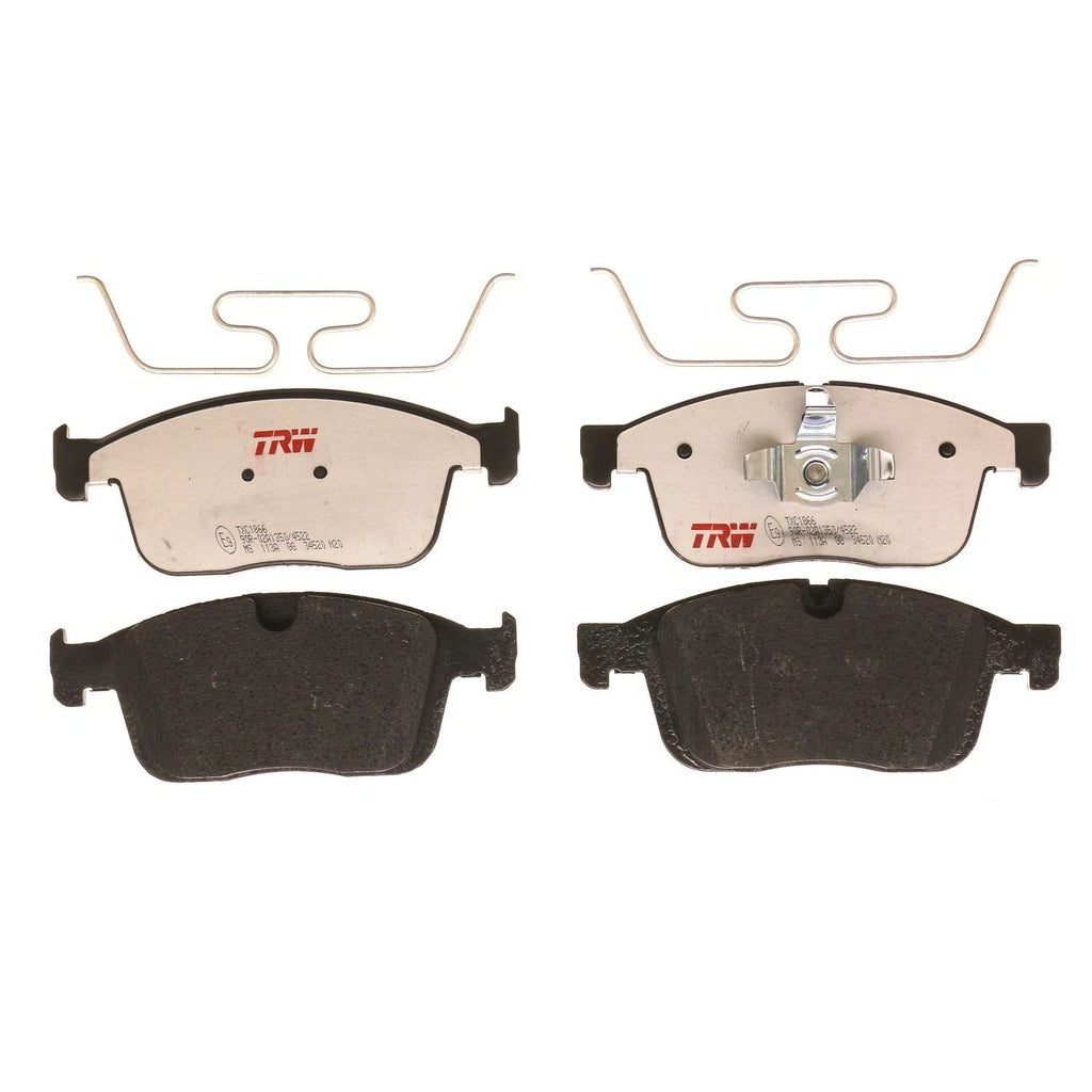 Set of 4 Disc Brake Pads for Volvo XC60 (2016–2017)