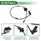 ABS Wheel Speed Sensor No. 2205401817 for Mercedes-Benz CL500 (2003–2006)