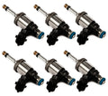 Set of 6 Fuel Injectors for Buick Enclave, Chevy Camaro, GMC Acadia (2008–2017)