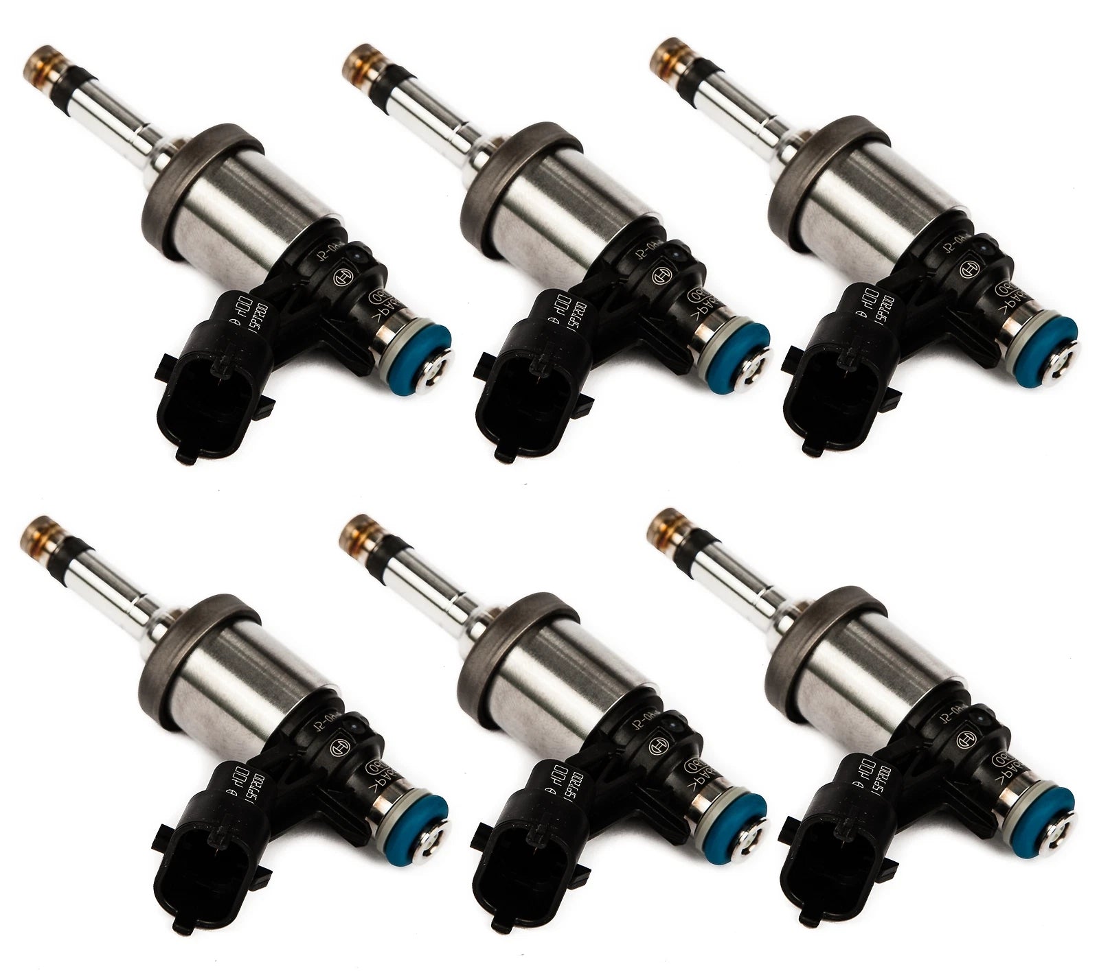 Set of 6 Fuel Injectors for Buick Enclave, Chevy Camaro, GMC Acadia (2008–2017)