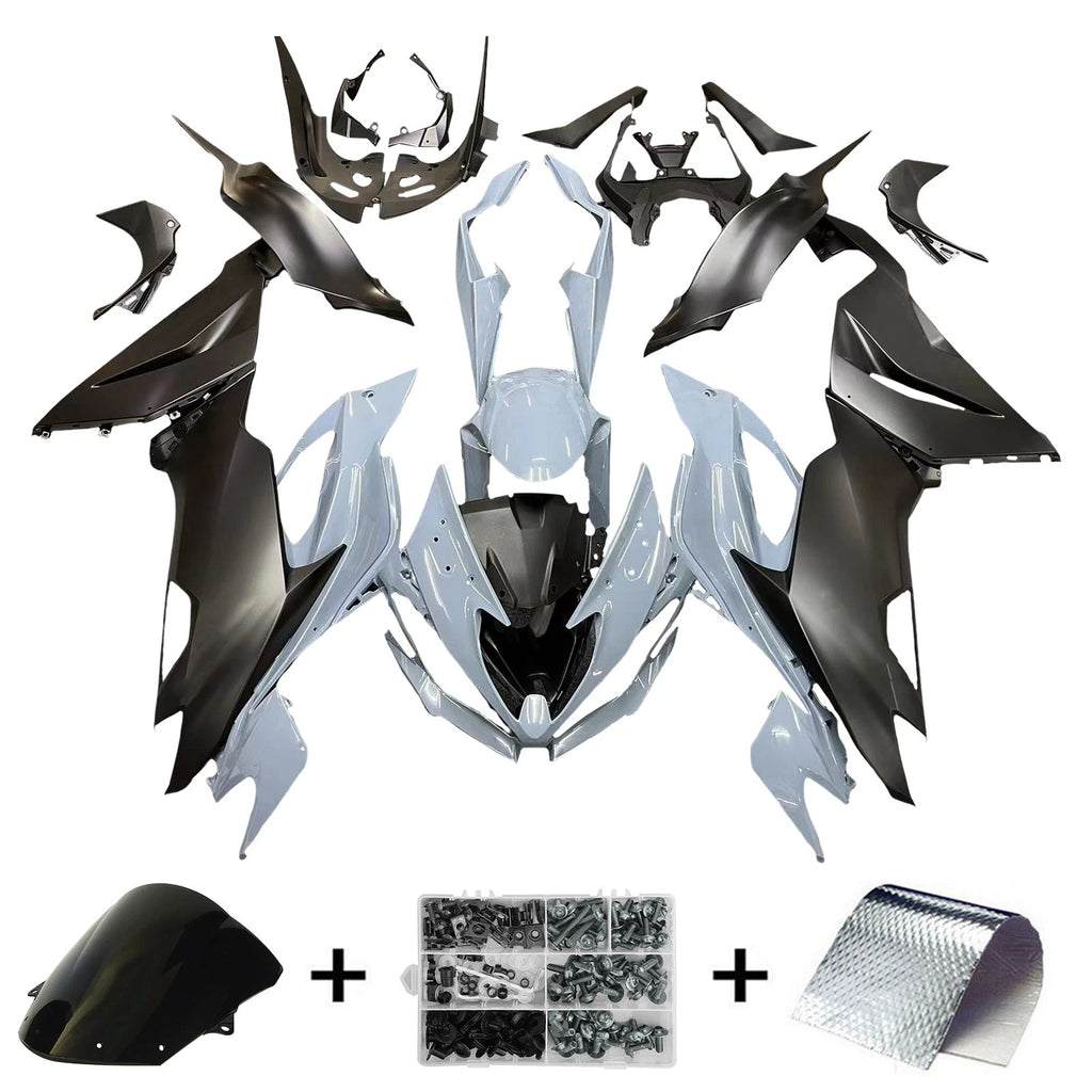 Injection Fairing Kit for Kawasaki ZX6R (2019–2023) - ABS Plastic