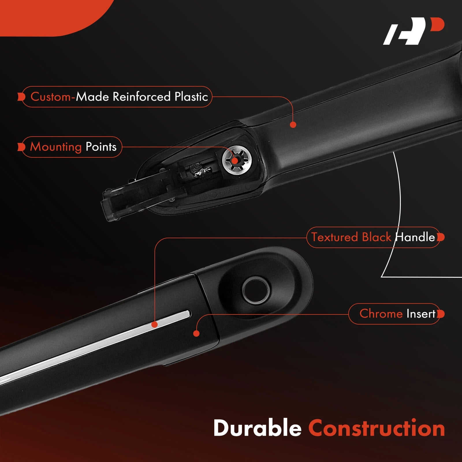 Front Left Door Handle for Ford Taurus Lincoln MKS MKT (2008-2019)
